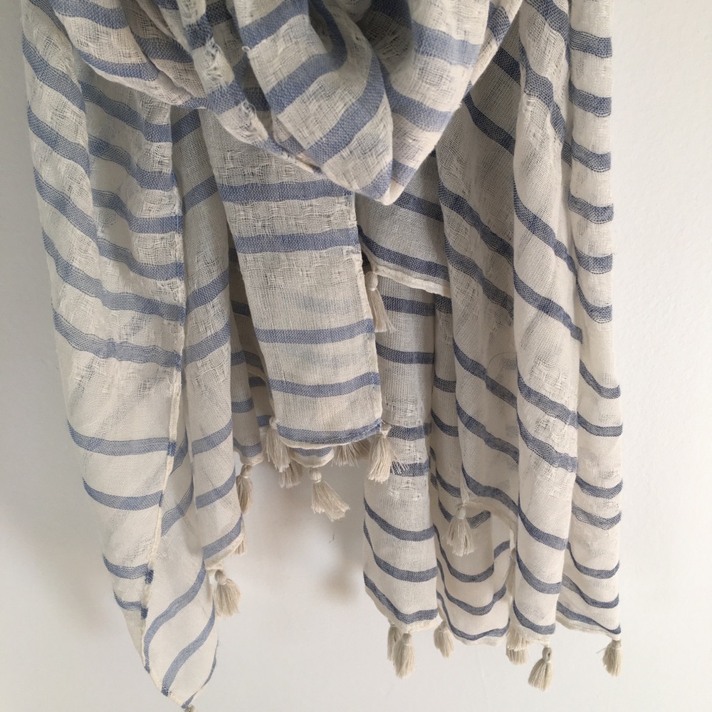 LOFT | striped scarf